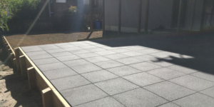 paved patio